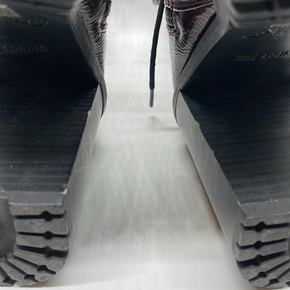 Call it Spring lace up platform boots 7.5 - Picture 7 of 8